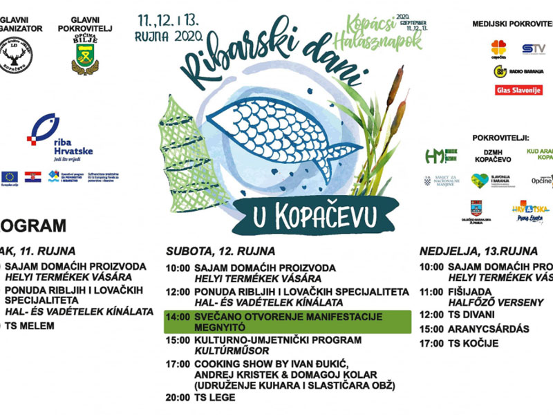 Ribarski dani u Kopačevu 2020