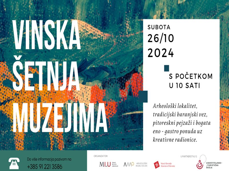 Vinska šetnja muzejima